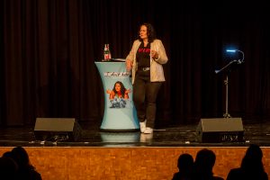 Ines Procter beim KISH in der Reichswaldhalle